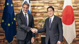 PM Mitsotakis and Japanese counterpart sign Joint Statement of Strategic Cooperation