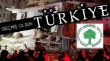 Çınar Association publishes a condolence message for Türkiye