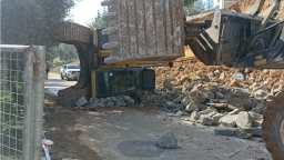 Rhodope: The worker stuck under the construction machine died