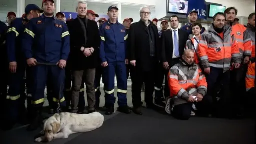 The Greek rescue team returned from Türkiye
