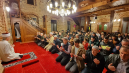 The prayer made for of the hatims recited for the earthquake victims in Xanthi