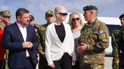 US Deputy Secretary of Defense Wallander in Alexandroupoli