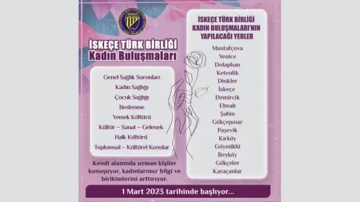 Xanthi Turkish Union to organize "Women's Meetings" events