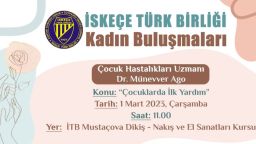 The first of Xanthi Turkish Union Women's Meetings to be held in Mustafçova