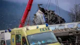 Rescuers comb wreckage of Greece’s deadliest train crash as death toll rises