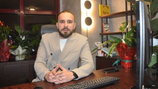 Interior designer Veysel Arif Emin opens his office