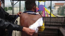 Yemeni guy got beaten by Greek officers for religious words