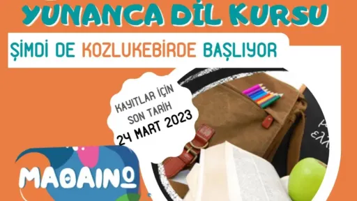 Free Greek language course for women in Kozlukebir