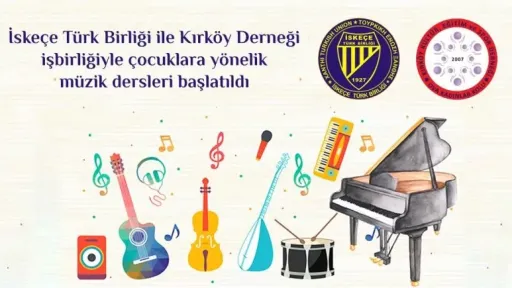 Music lessons for Turkish children start in Kırköy