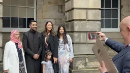 'Witty, a thorough gentleman,' Pakistani relatives recall moments spent with Scotland's 1st Muslim leader
