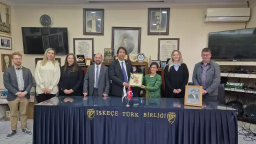 An important Visit from EFA to Xanthi Turkish Union