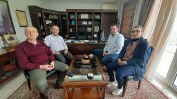 Visit from New Yassıköy Mayor Mümin Mümin to his colleague