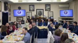 Iftar program in Xanthi Turkish Union
