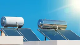 When does the support programme for solar water heaters start?