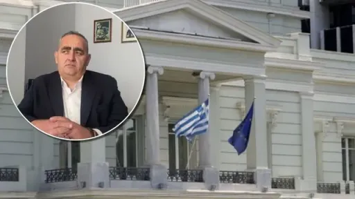 Greek Ambassador in Albania for the Greek Minority mayor