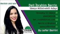 Berrin Deli Ibrahim: I will do my best to address the deep-rooted problems of the minority