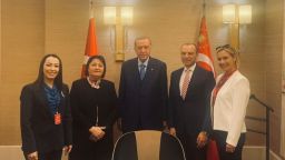 Sadık Ahmet Family meets with Turkish President Erdogan