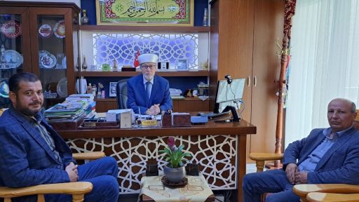 Mayor of Yassıköy Mümin visits Mufti Şerif of Komotini