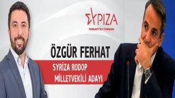 SYRIZA MP Özgür Ferhat on the top of the list in Rhodope