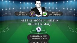 Friendly match to be held in memory of the late Ali Salihoğlu