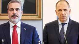 Turkish Foreign Minister Fidan congratulates new Greek Foreign Minister Gerapetritis