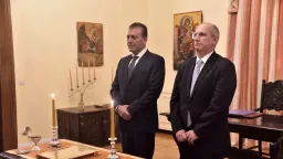 Economou sworn in as Citizen Protection minister, replacing Mitarakis