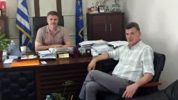 MP Baran pays visit to Mayor of Mustafaçova Delihüseyin