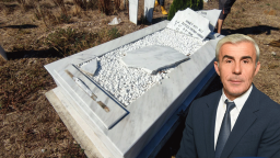 Yassıköy Mayoral Candidate Mehmet Mehmet condemns the attack on cemetery
