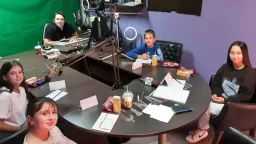 Teacher Cavit Karabıyıklı awards successful students with a trip to Komotini and a radio programme