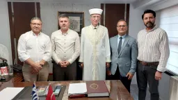 Mufti Trampa meets with Mayoral Candidates of Mustafçova