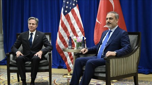 Turkish Foreign Minister Fidan meets US Secretary of State Blinken in New York