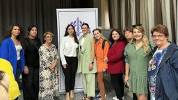Female candidates from the TOGETHER List participate in the health panel