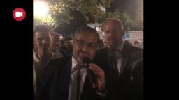 New Mayor of Yassıköy Municipality Caner Imam delivers victory speech